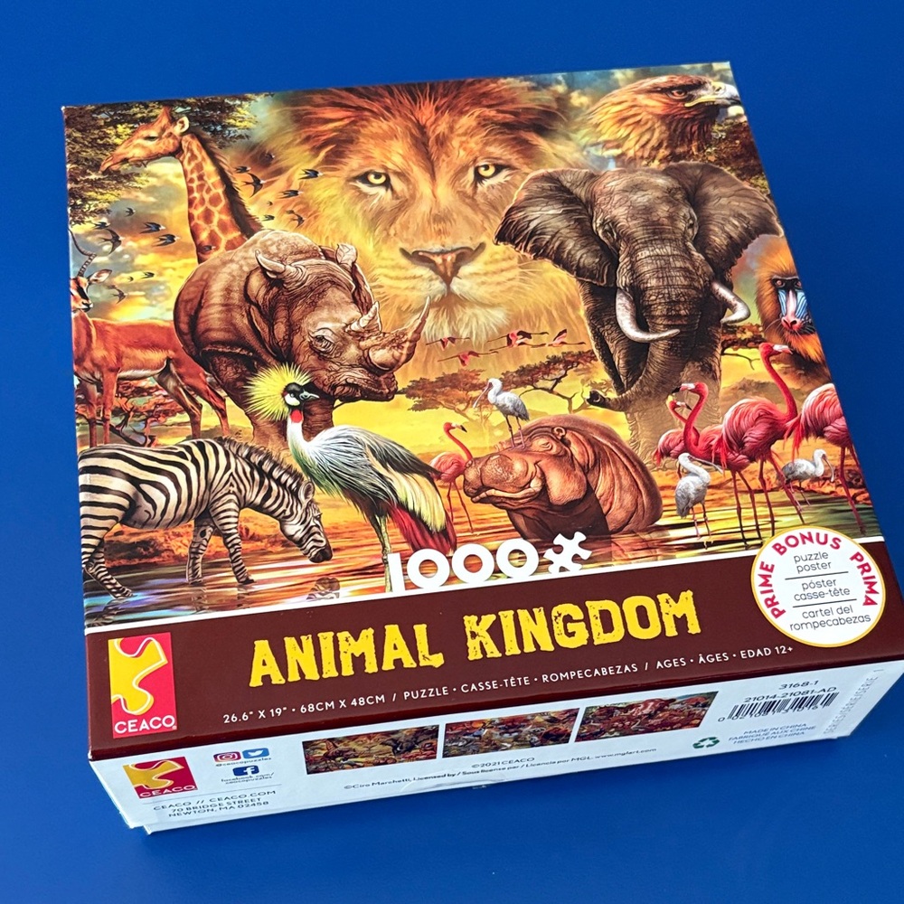 Ceaco animal kingdom puzzle